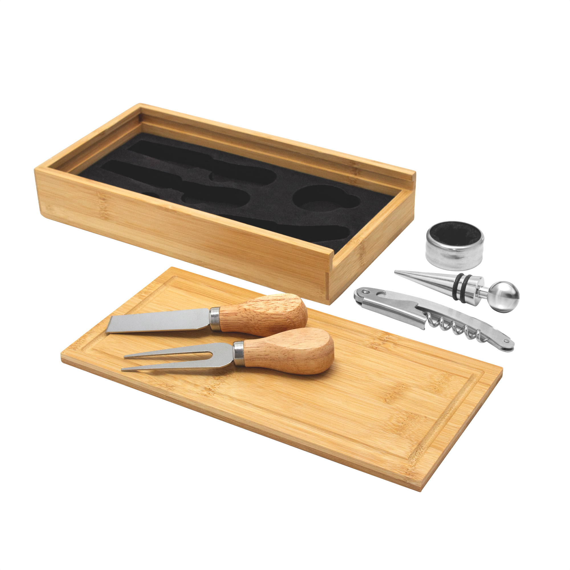 Set de vino y Tabla para quesos "WINCHESTER" - Imagen 6